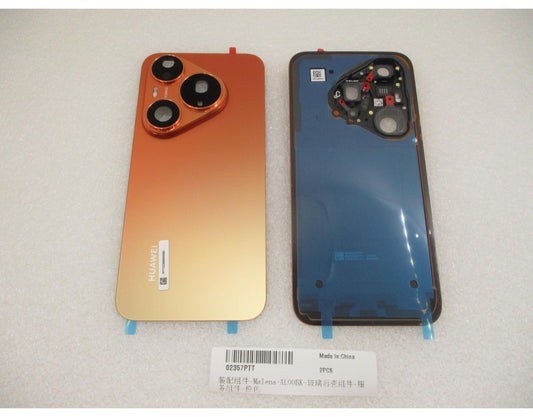 Batteridæksel Huawei Pura 90s Pro, orange (Orange Soda), Service Pack 02357PTT