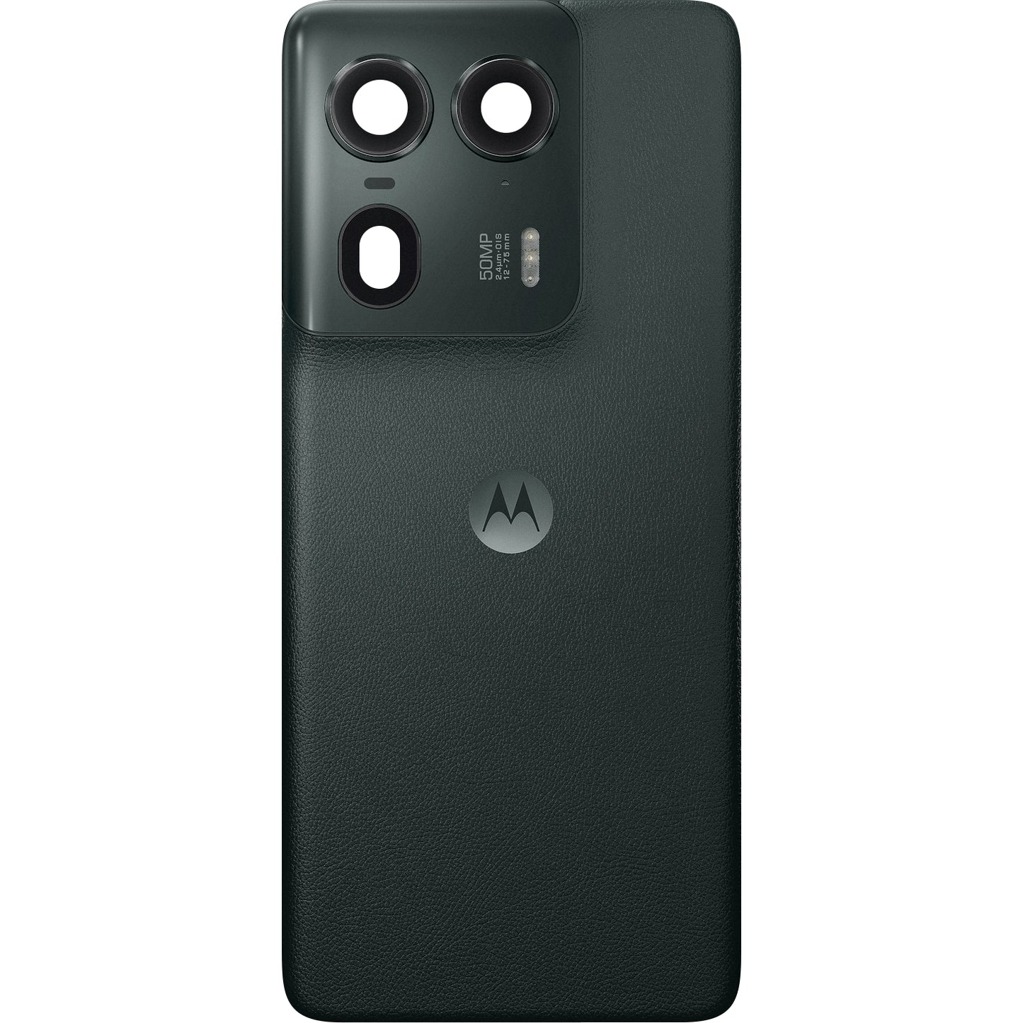 Batteridæksel Motorola Edge 50 Ultra, Sort (Forest Grey), Service Pack 5S58C24471
