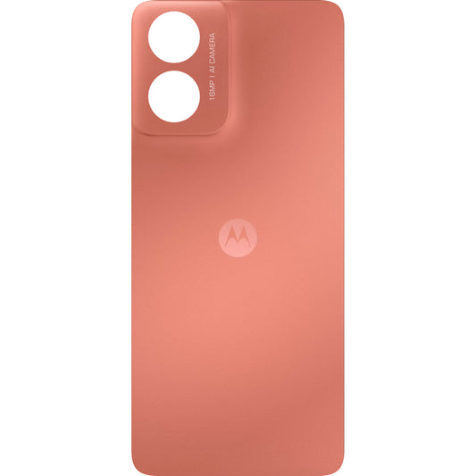 Batteridæksel Motorola Moto G04, Orange (Sunrise Orange), Service Pack 5S58C23913