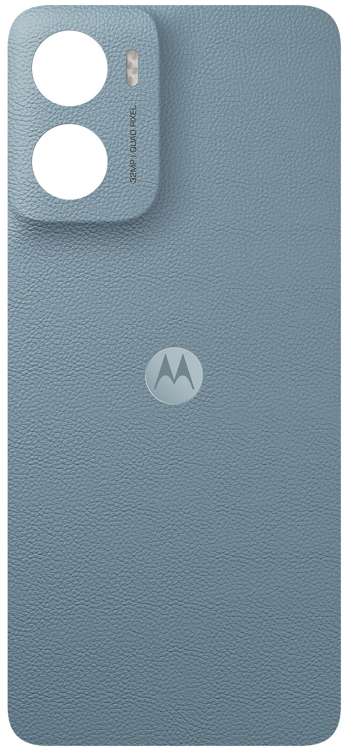 Batteridæksel Motorola Moto E15 / G05, Blå (Misty Blue), Servicepakke 5S58C29559