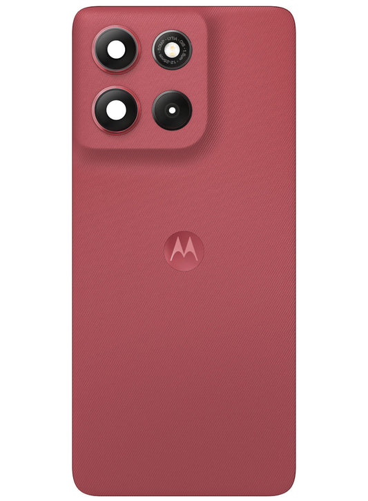Motorola Moto G86 Power Batteridæksel, Rød (Chrysanthemum), Servicepakke 5D68C30662