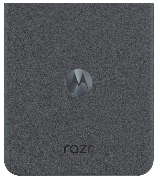 Batteridæksel Motorola Razr 2024 / Razr 50, Grå (Steel Wool), Servicepakke SL98E12656