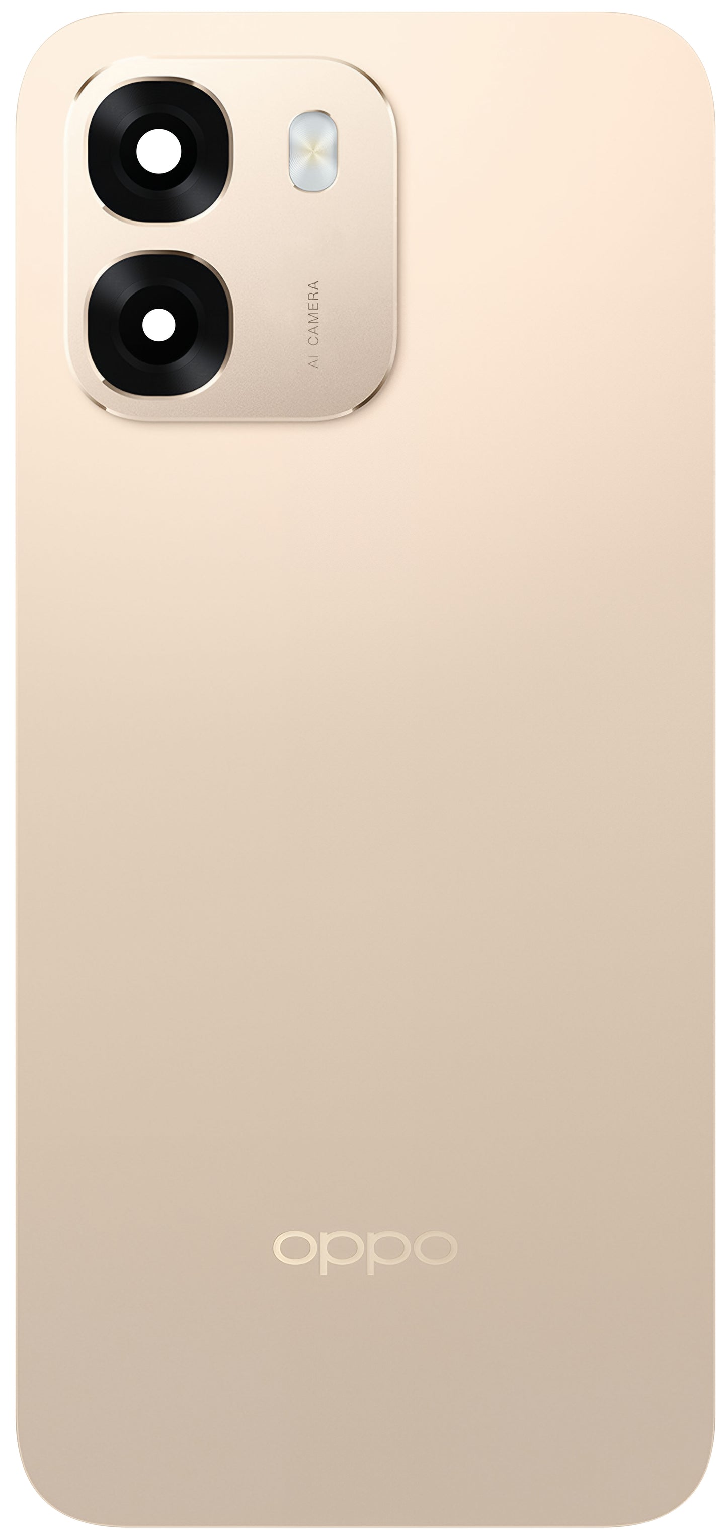 Batteridæksel Oppo A6, Guld (Aurora Gold), Service Pack 621033000876