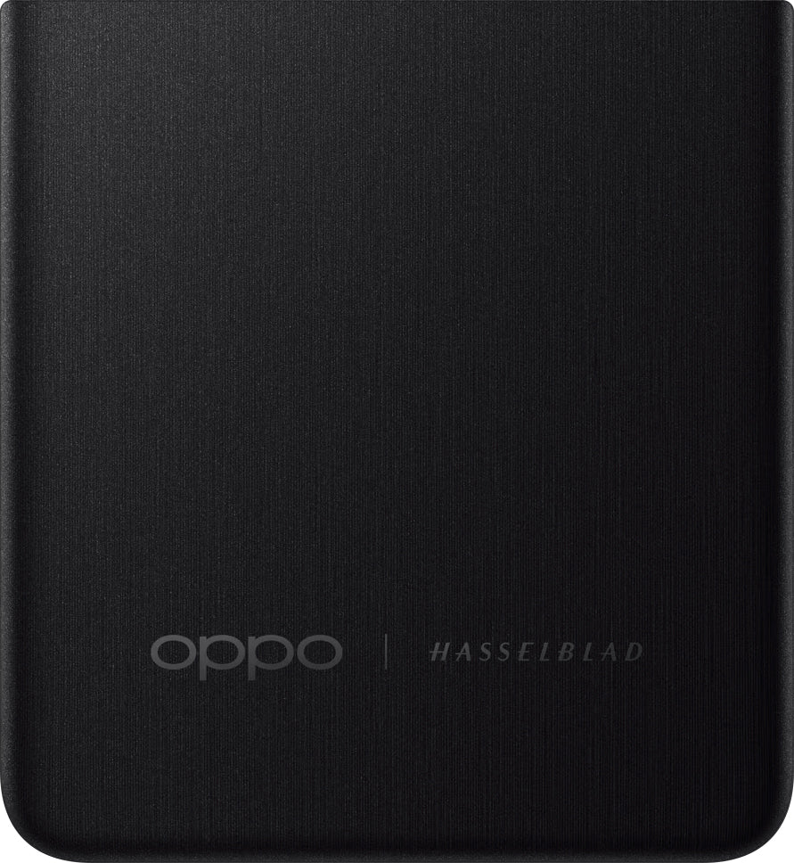 Batteridæksel Oppo Find N2 Flip, Sort (Astral Black), Swap
