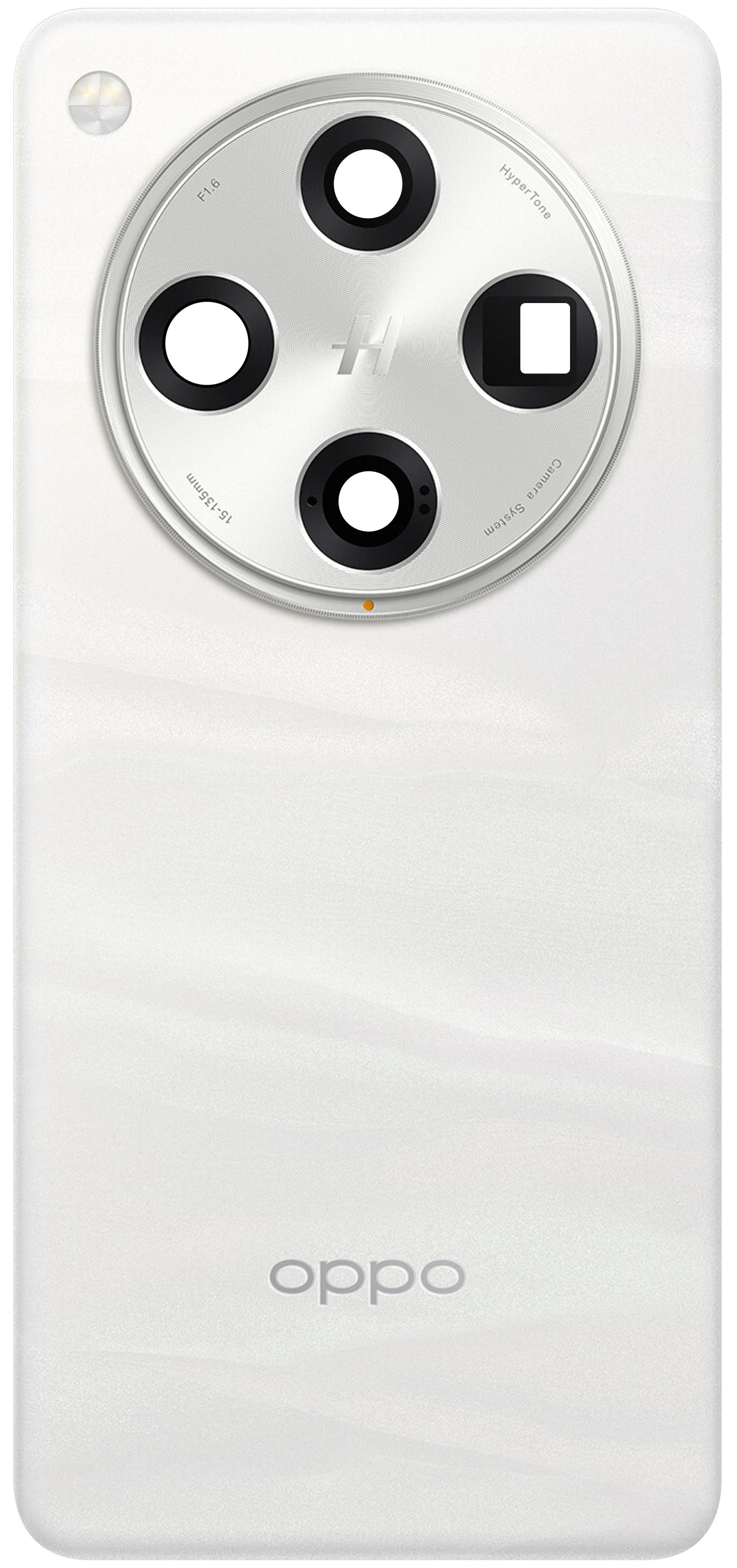 Batteridæksel Oppo Find X8 Pro, Hvid (Pearl White), Servicepakke 621033000406