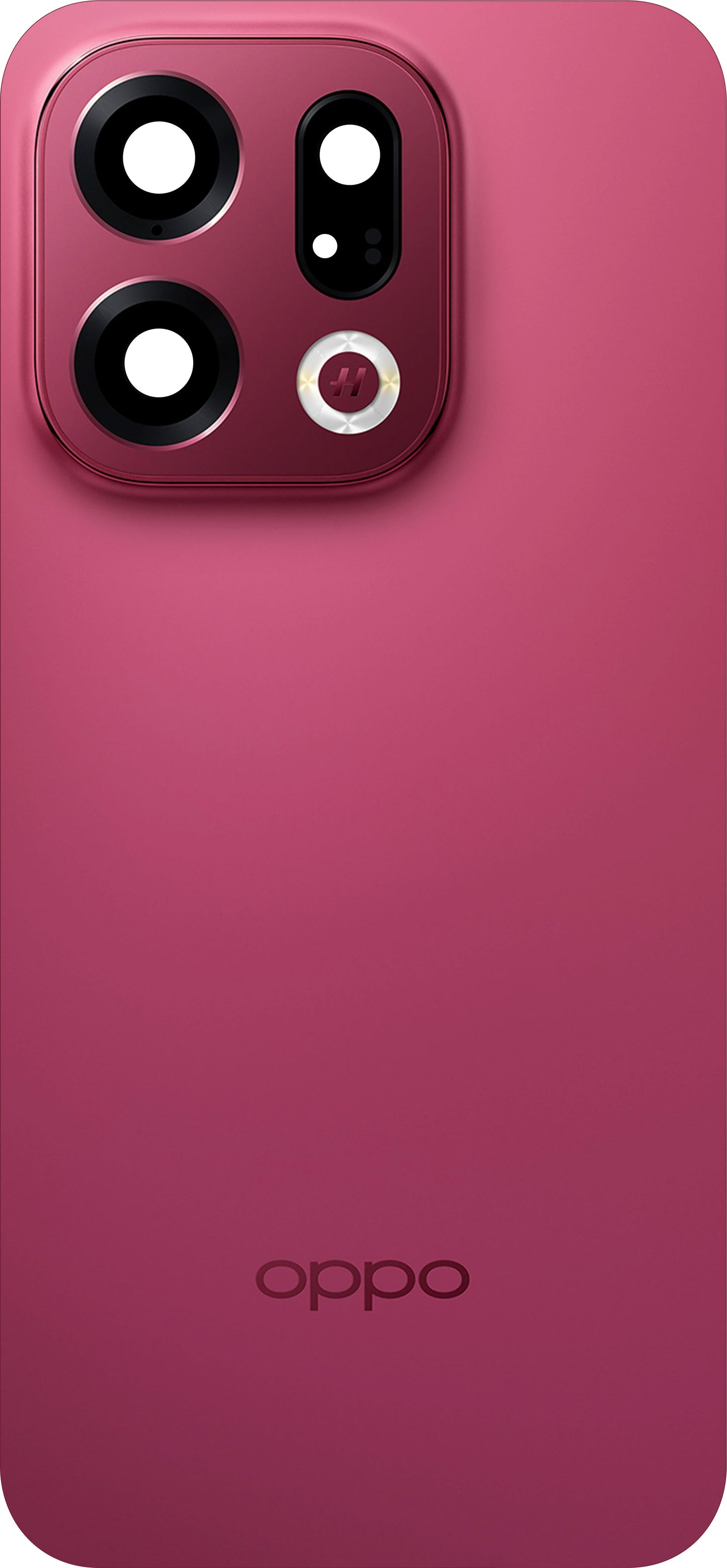 Batteridæksel Oppo Find X9, Magenta (Velvet Red), Servicepakke 621033000814