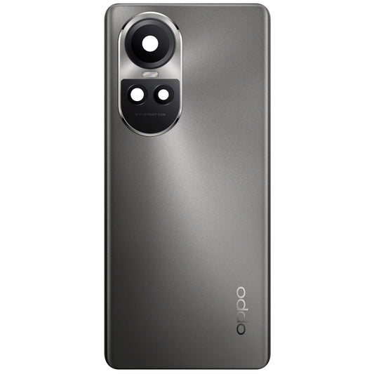 Battery Cover Oppo Reno10, Black (Silvery Grey), Service Pack 621033000092