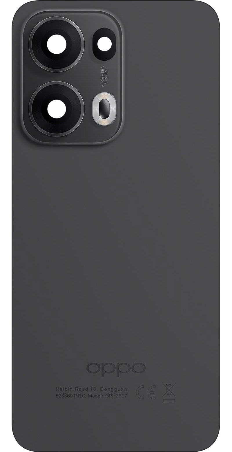 Batteridæksel Oppo Reno13 Pro, Grå (Graphite Grey), Service Pack 621033000469