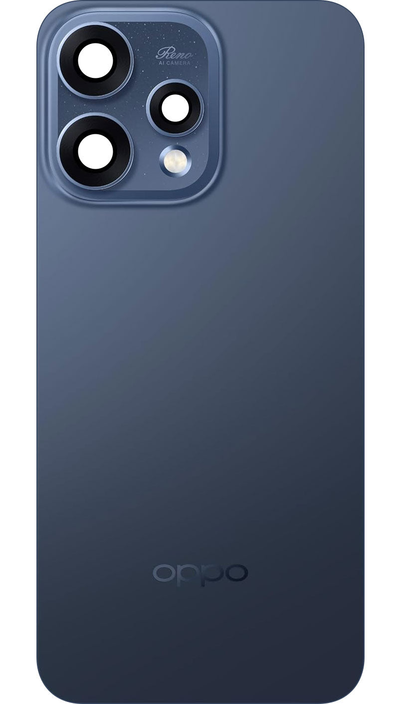 Batteridæksel Oppo Reno15, Marineblå (Twilight Blue), Servicepakke 621033000910