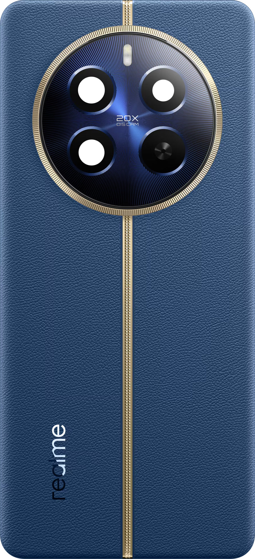 Batteridæksel Realme 12 Pro, Blå (Submarine Blue), Servicepakke 621033000193