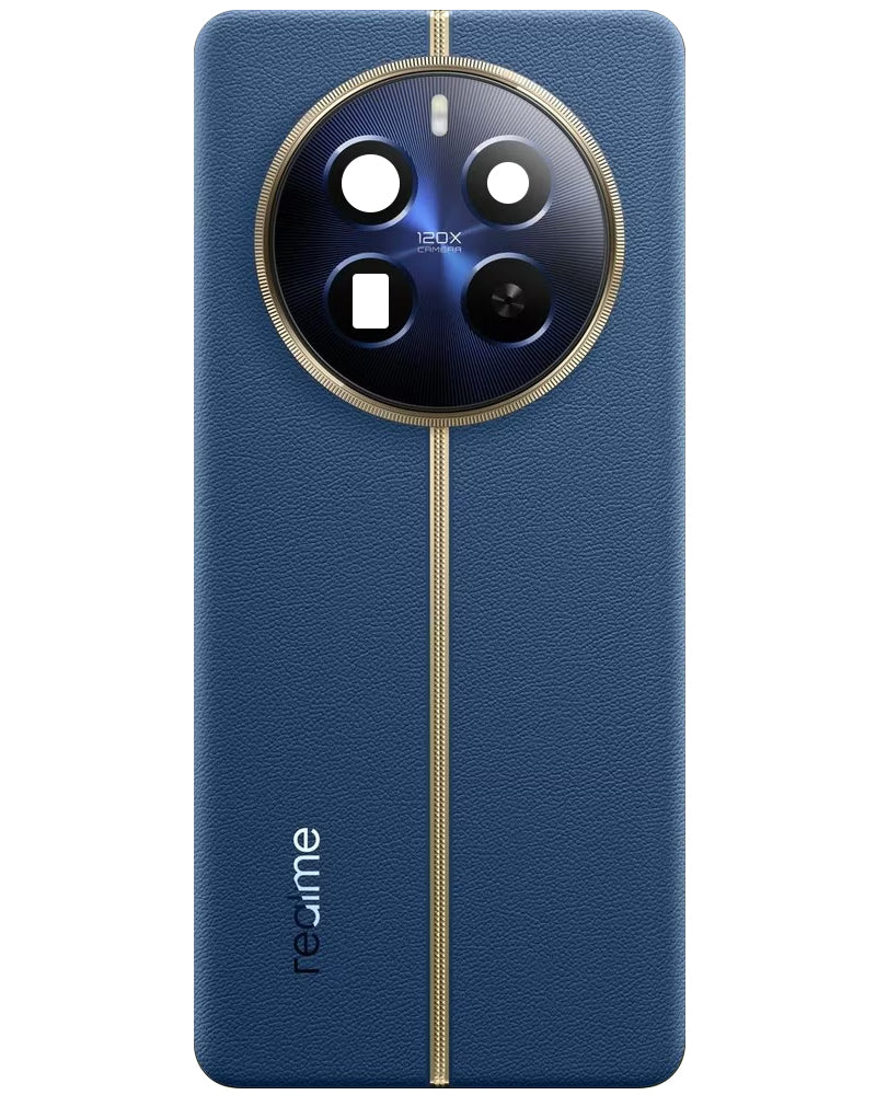 Batteridæksel Realme 12 Pro+, Blå (Submarine Blue), Servicepakke 621033000189