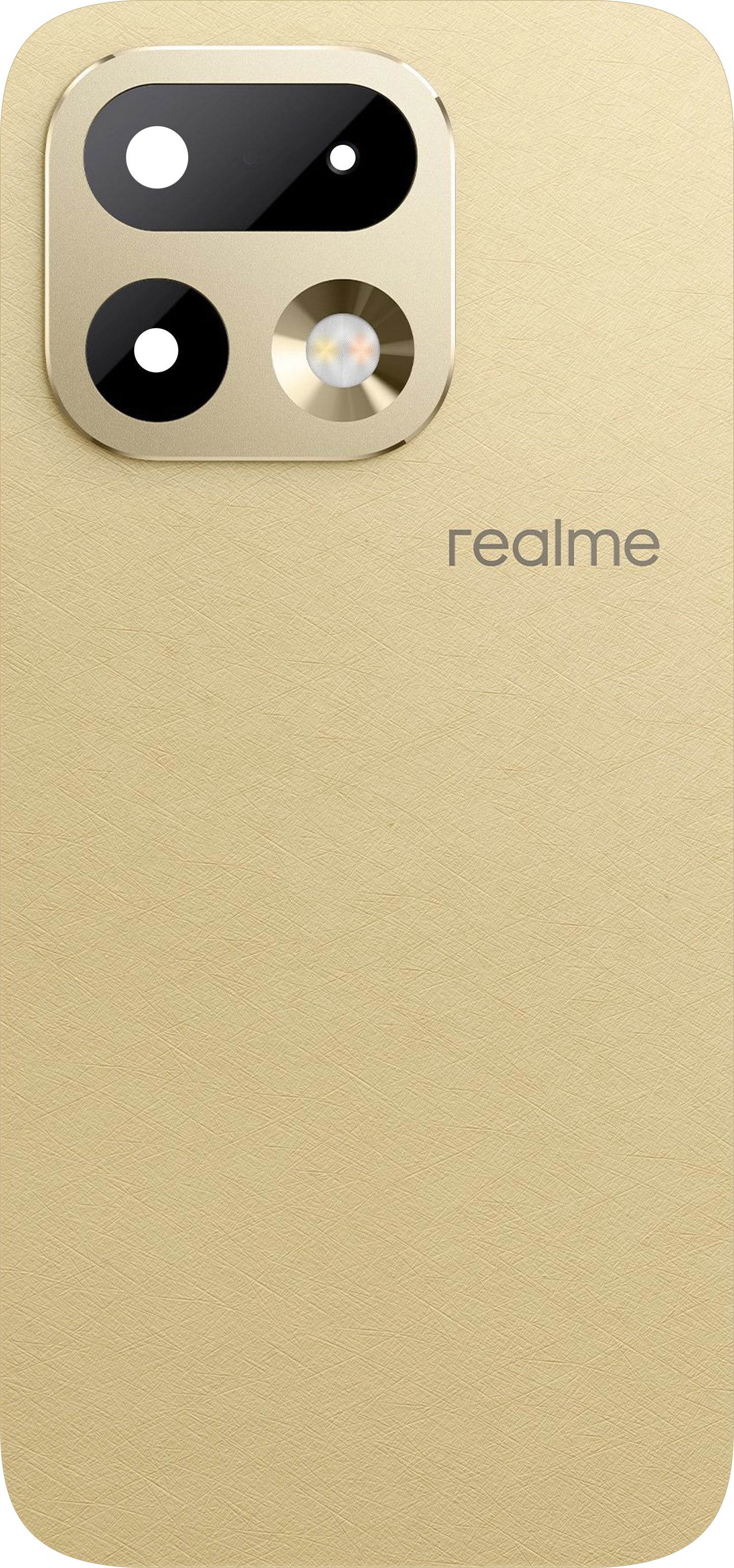 Batteridæksel Realme 16 Pro, Guld, Servicepakke 621033000927