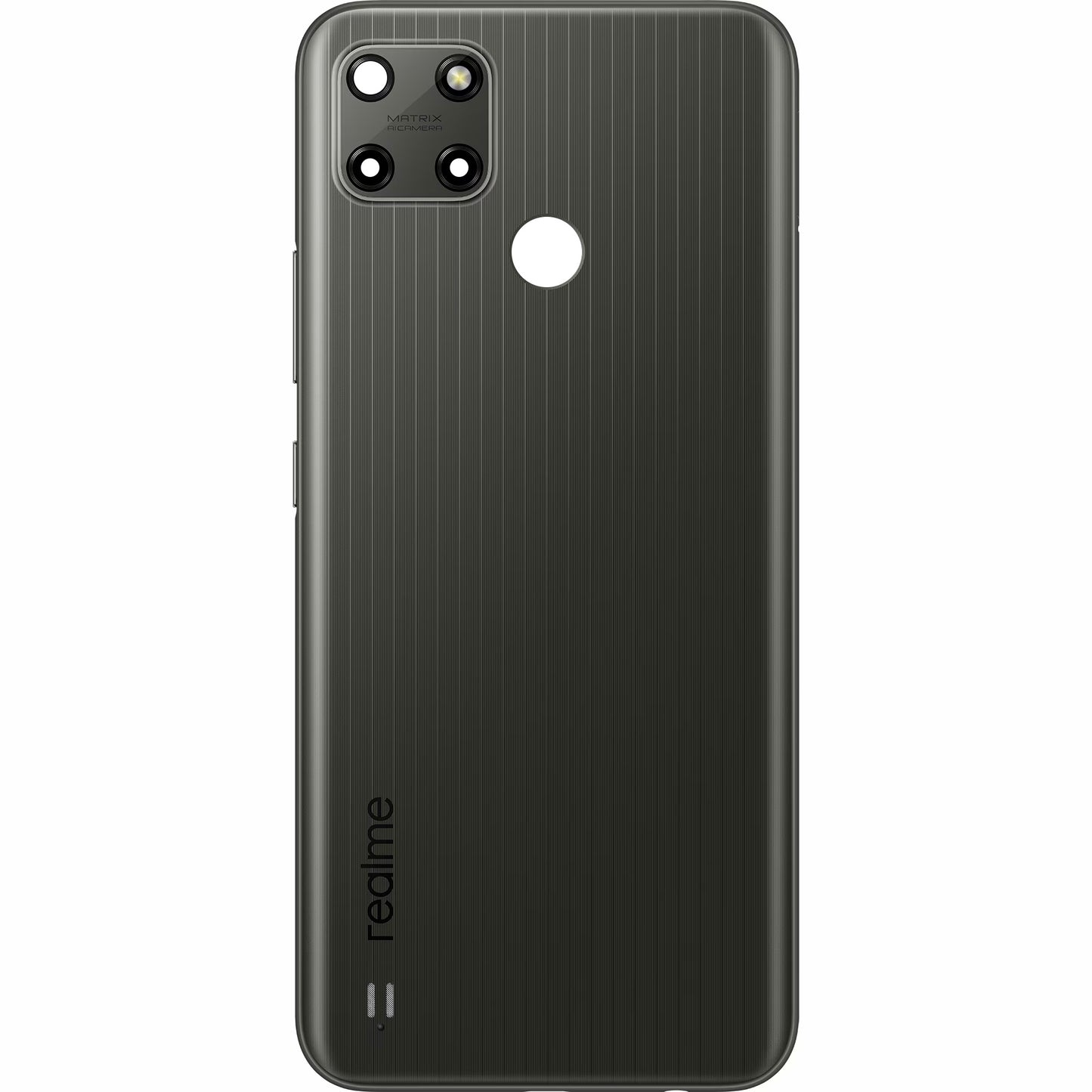 Batteridæksel Realme C25Y, metalgrå, servicepakke 4909038