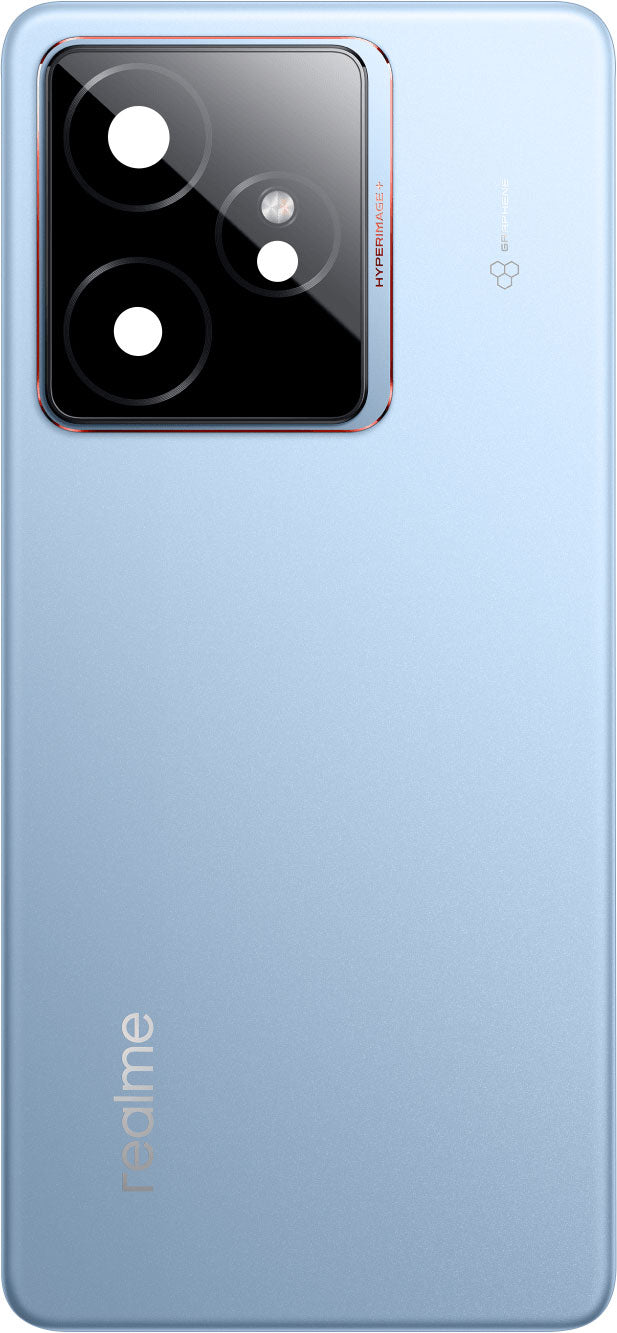 Batteridæksel Realme GT 7, Blå (IceSense Blue), Servicepakke 621033000616