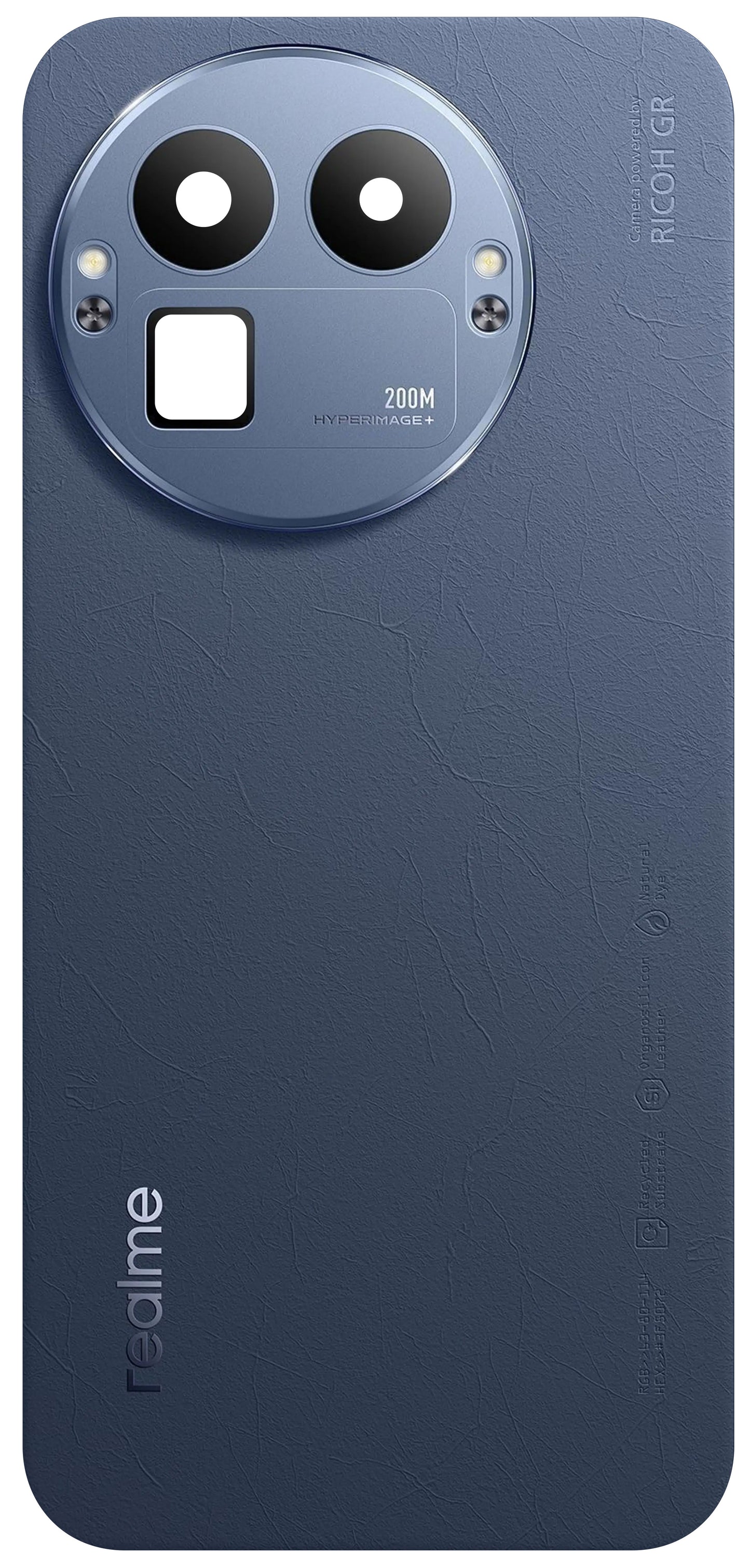 Batteridæksel Realme GT 8 Pro, Blå (Urban Blue), Servicepakke 621033000792