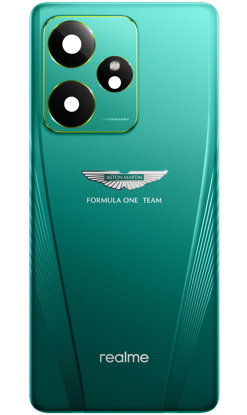 Batteridæksel Realme GT 7, Grøn (Aston Martin Green), Servicepakke 621033000619