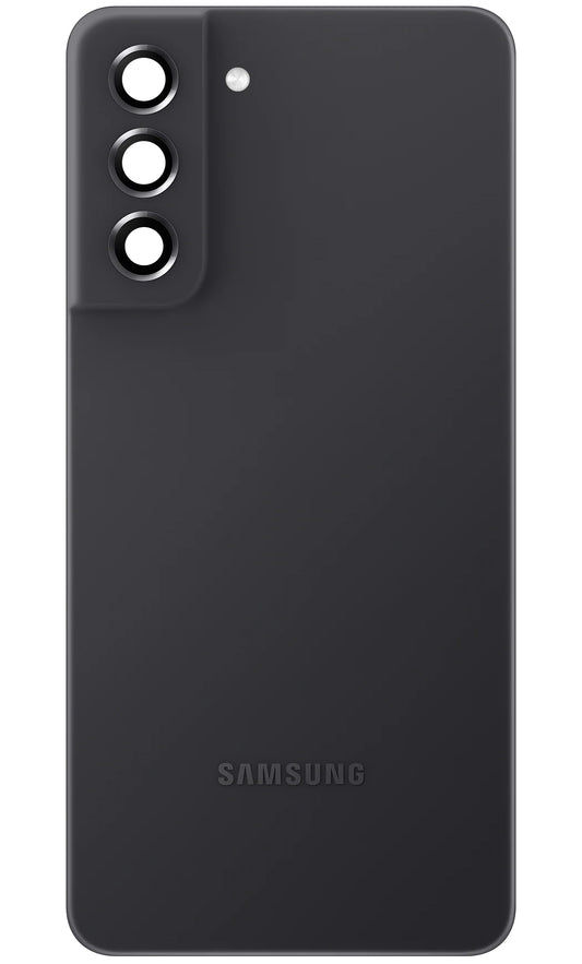Batteridæksel Samsung Galaxy S21 FE 5G G990, Sort, Service Pack GH82-26156A
