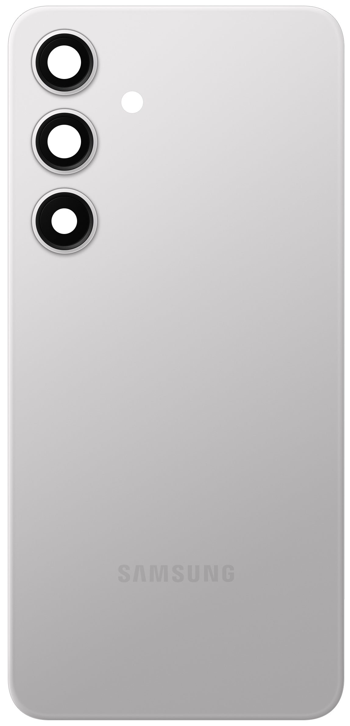 Batteridæksel Samsung Galaxy S24 S921, Sølv (Marble Grey), Servicepakke GH82-33101B