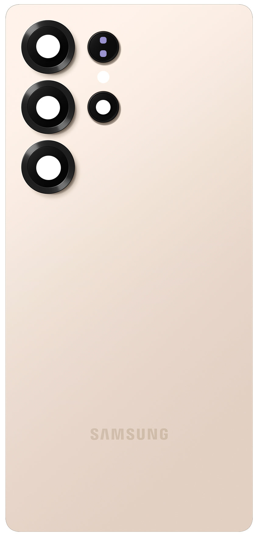 Batteridæksel Samsung Galaxy S25 Ultra S938, Rosa Guld (Titanium Pink Gold), Service Pack GH82-36353F