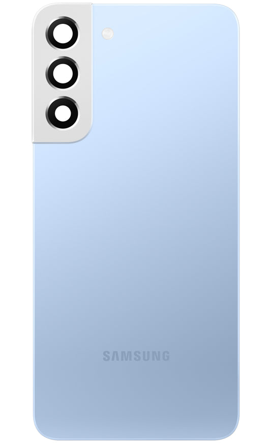Batteridæksel Samsung Galaxy S22+ 5G S906, Blå (Sky Blue), Servicepakke GH82-27444H