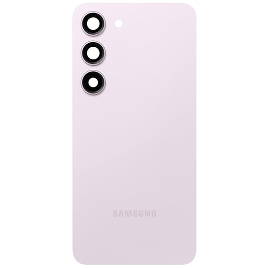 Batteridæksel Samsung Galaxy S23 S911, Lilla (Lavender), Servicepakke GH82-30393D
