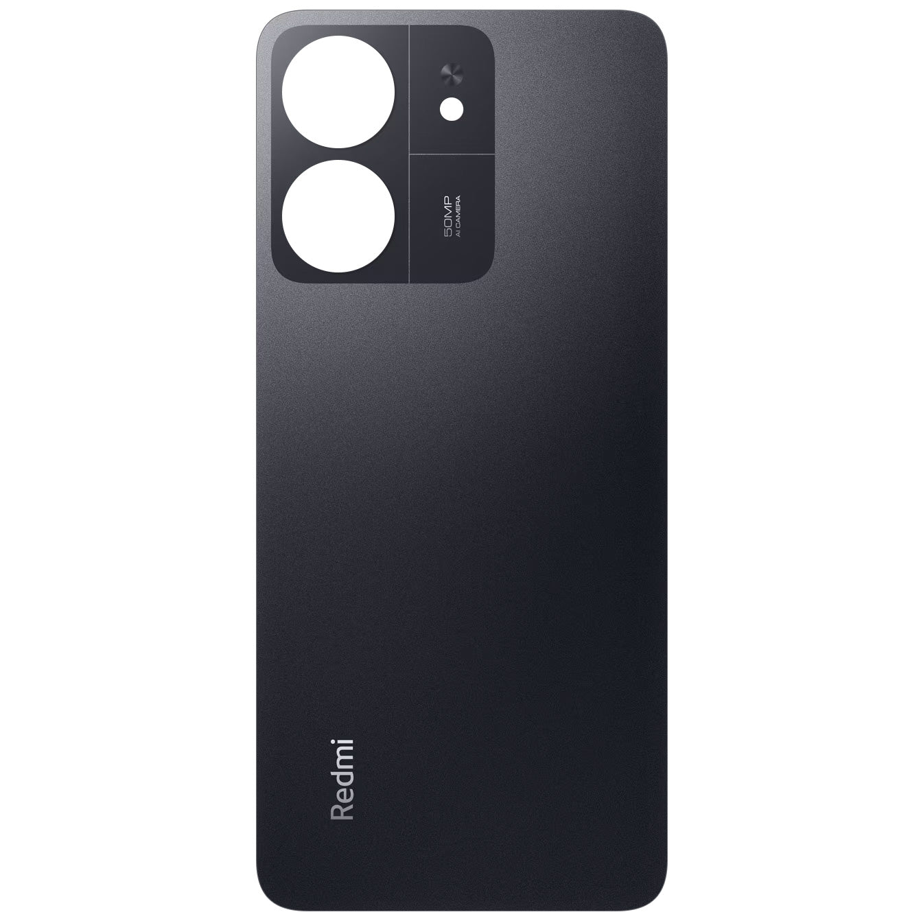 Batteridæksel Xiaomi Redmi 13C, Sort (Midnight Black), Service Pack 1610111001475A