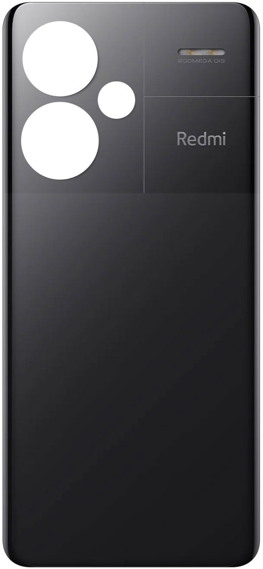Batteridæksel Xiaomi Redmi Note 13 Pro+, Sort (Midnight Black), Servicepakke