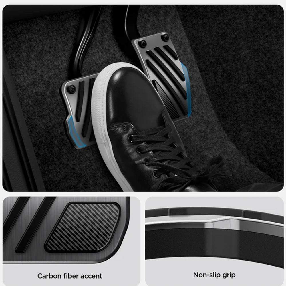 Spigen Line Design TO200P Pedal Covers til Tesla Y / 3 ACP11627