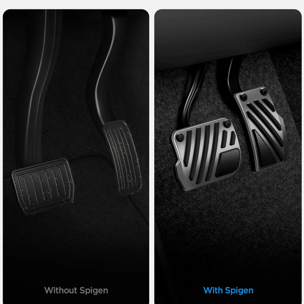 Spigen Line Design TO200P Pedal Covers til Tesla Y / 3 ACP11627