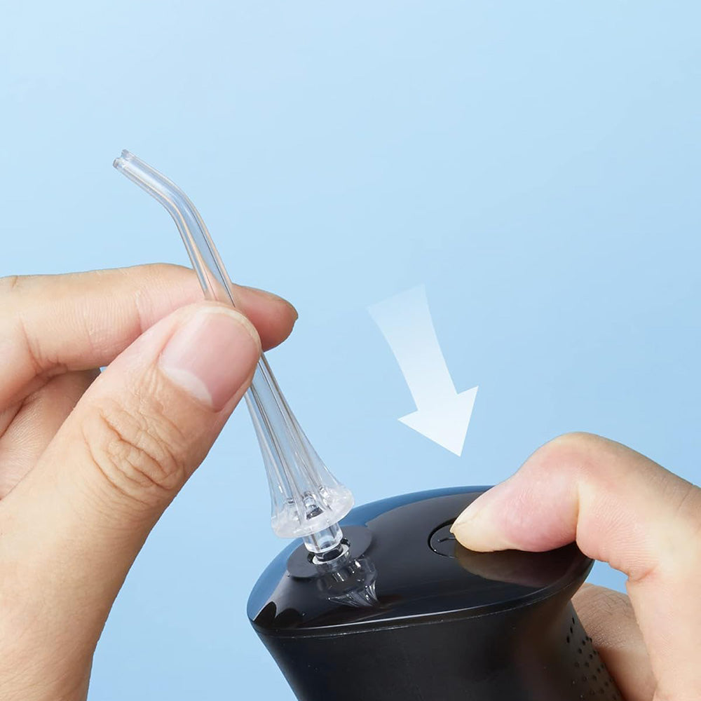 Reservehoved til Bitvae C2 / F30 / 304 mundskylle, sæt med 4 stk., transparent