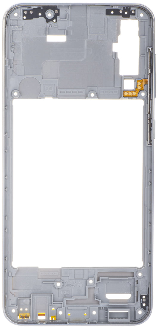 Samsung Galaxy A50 A505 halvt etui, sølv