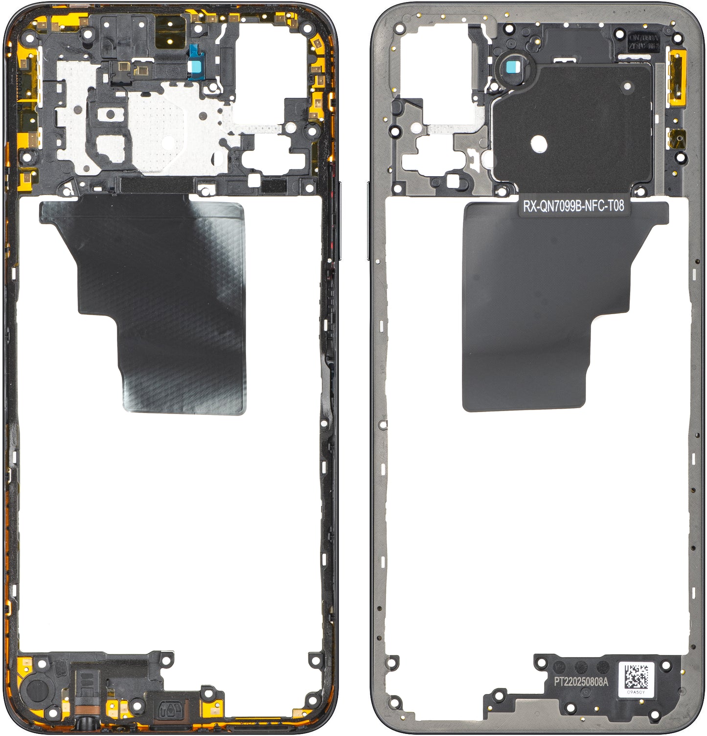 Midterkabinet Honor X7c 5G / 200 Smart, Sort (Midnight Black), Servicepakke 9707ABNA