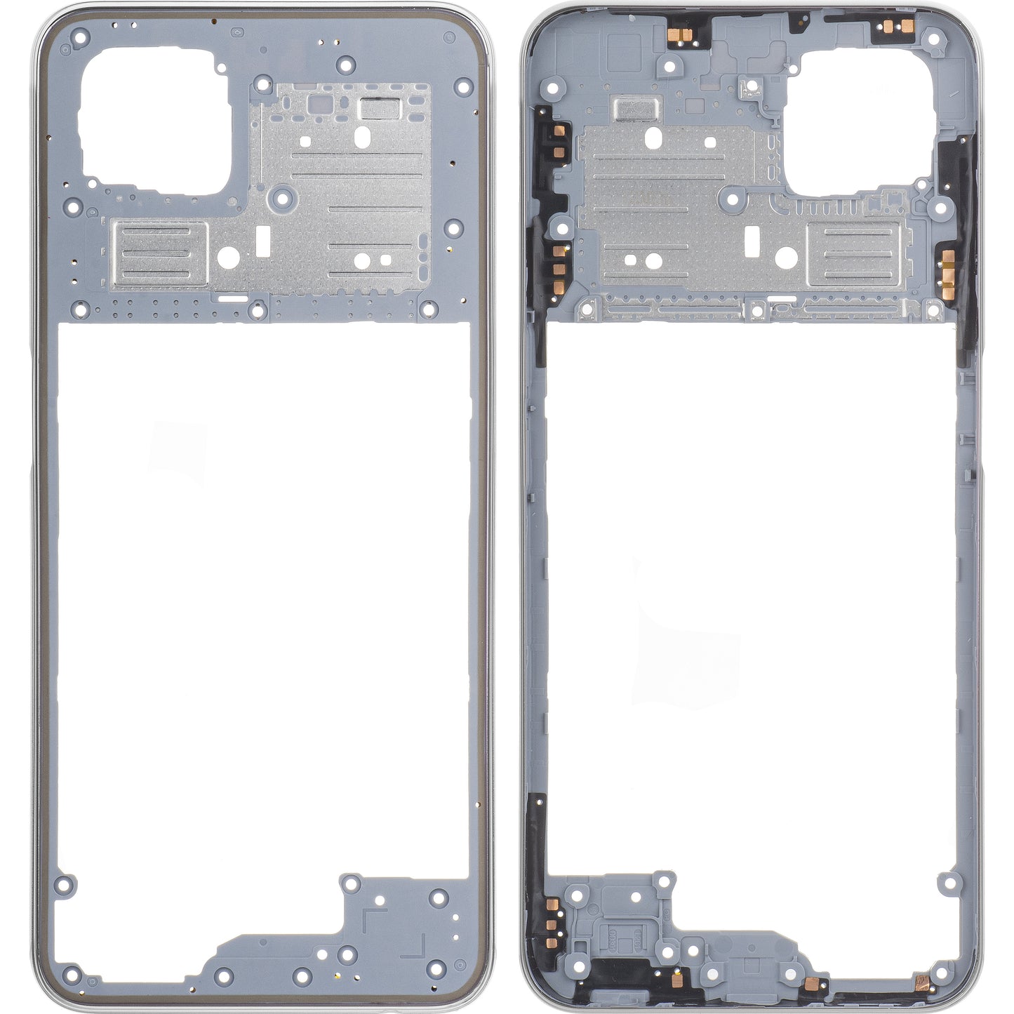 Mellemhus Oppo A92, hvid