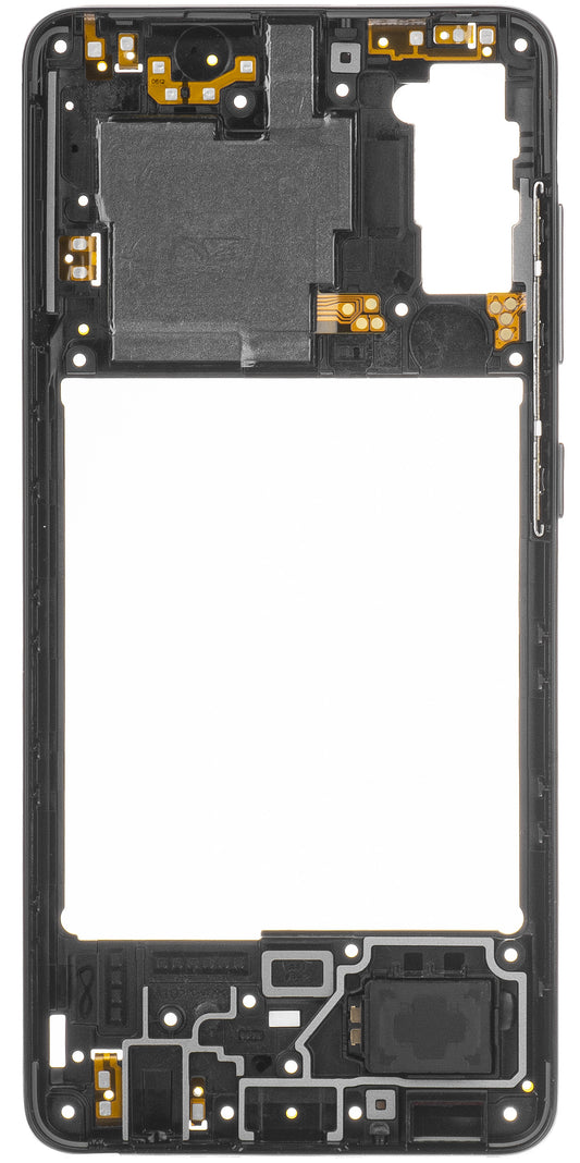 Samsung Galaxy A41 A415 halvt etui, sort