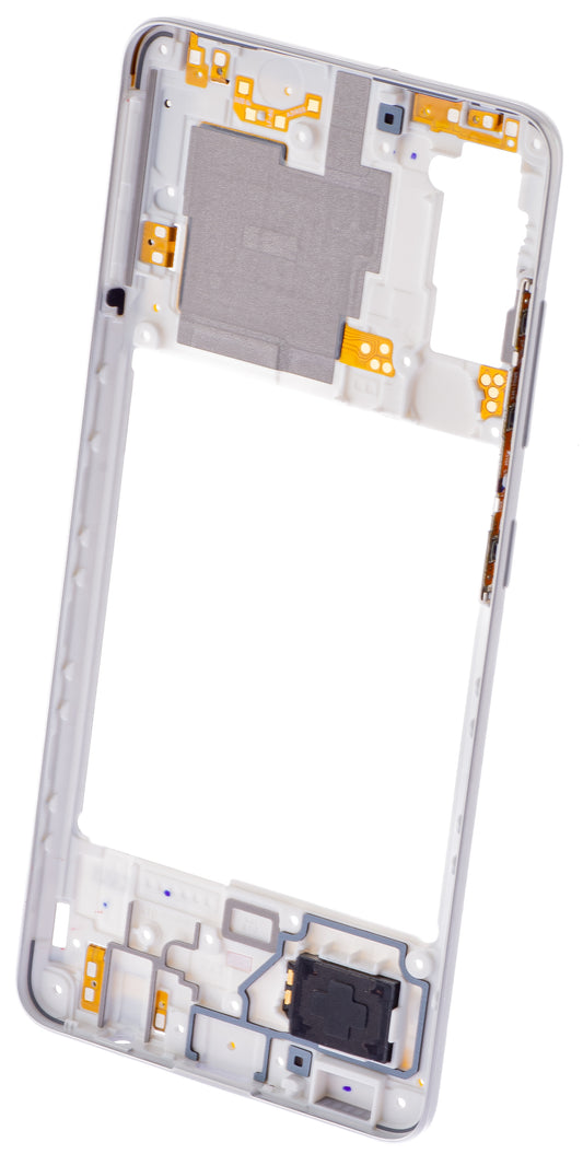 Samsung Galaxy A41 A415 Half Case Samsung Galaxy A41 A415, Hvid, Refurbished GH98-4555511C
