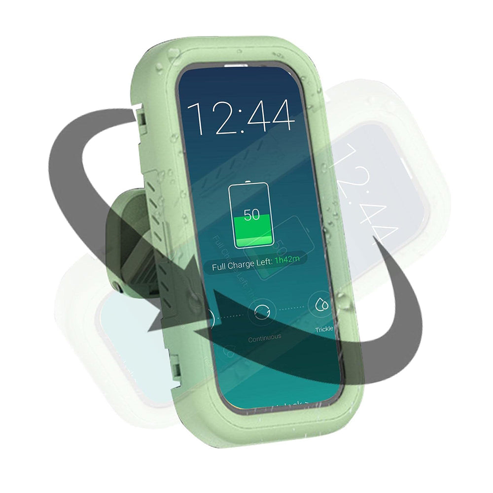 Vægcover med Tactil Membran Techsuit LC-999 til Telefon, Vandtæt, Grøn