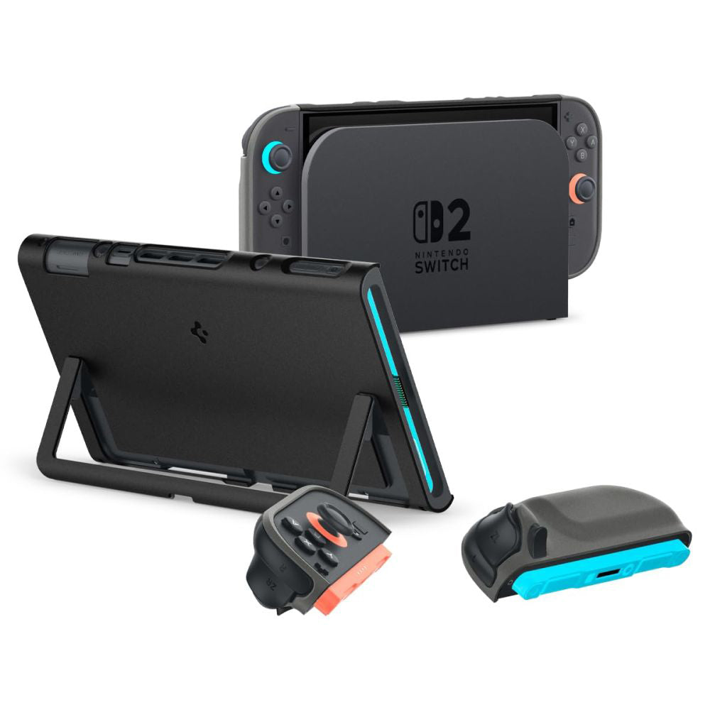 Spigen Nano Pop Beskyttelsescover til Nintendo Switch 2, Sort ACS10206