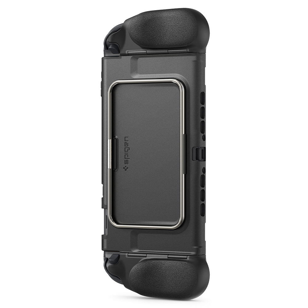 Spigen Dual Grip Pro Beskyttelsescover til Nintendo Switch 2, Sort ACS10196