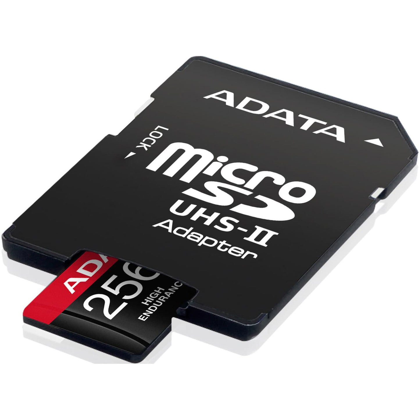 Hukommelseskort microSDXC Adata High Endurance, 256Gb, Klasse 10 / UHS-1 U3, Med Adapter AUSDX256GUI3V30SHA2-RA1