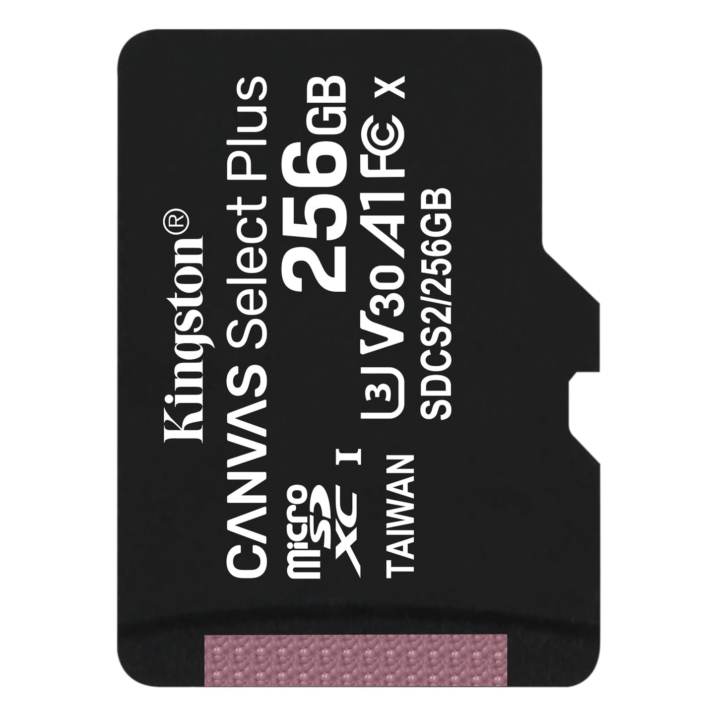 Kingston Canvas Select Plus Android A1 microSDXC-hukommelseskort Kingston Canvas Select Plus Android A1, 256Gb, Class 10 / UHS-1 U1 SDCS2/256GBSP
