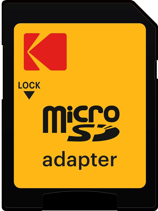 Kodak Ultra Performance microSDXC hukommelseskort, 128Gb, Klasse 10 / UHS-1 U3, med adapter EKMSDM128GXC10HPRK