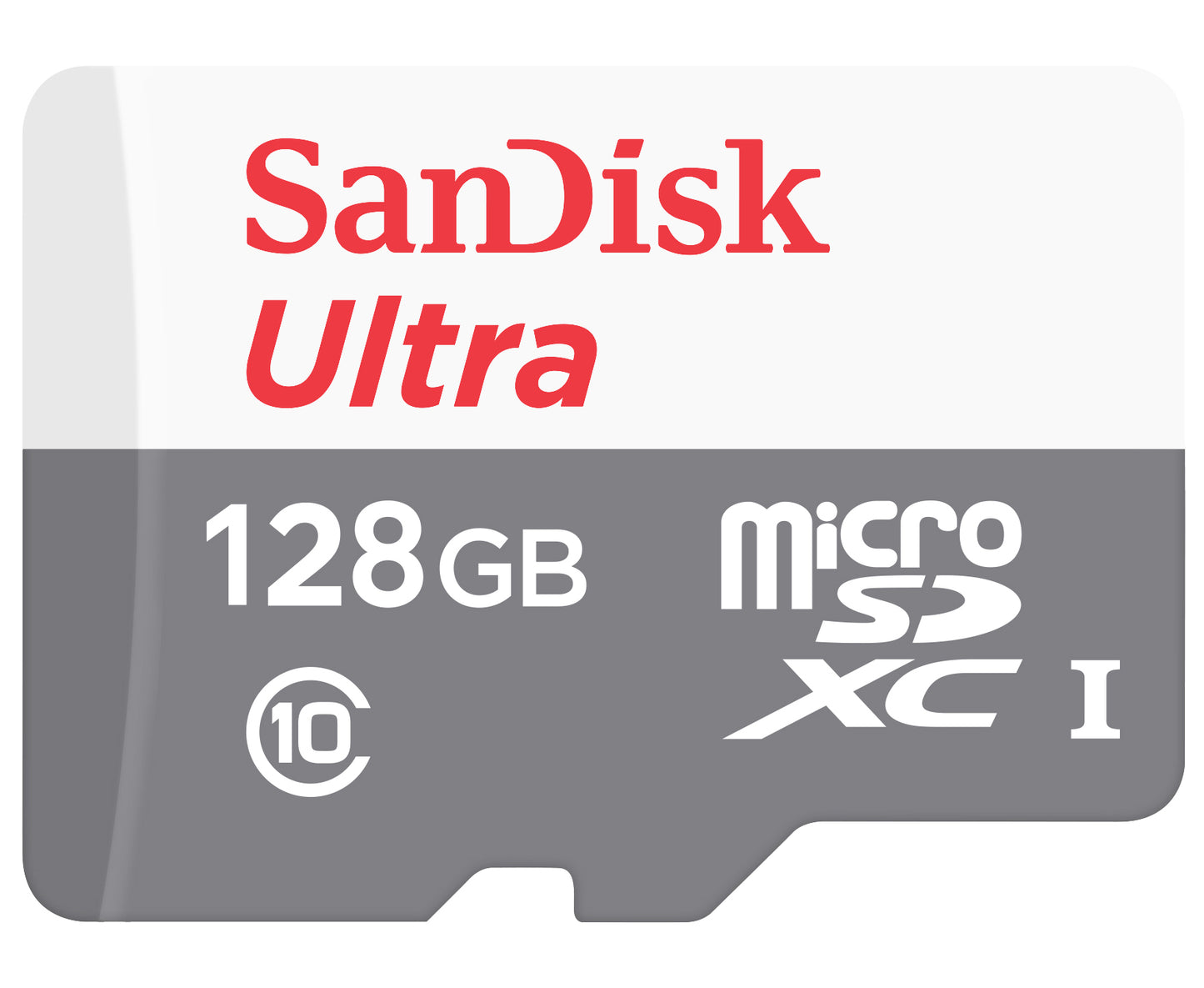 SanDisk Ultra microSDXC hukommelseskort, 128Gb, Klasse 10 SDSQUNR-128G-GN6MN