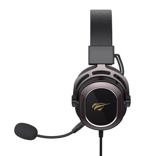 Gaming Headset 3.5mm HAVIT H2008d, 2m, Sort Rød