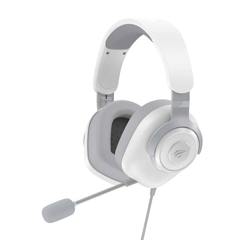 Gaming Headset 3.5mm HAVIT H2230d, 1.8m, Hvid