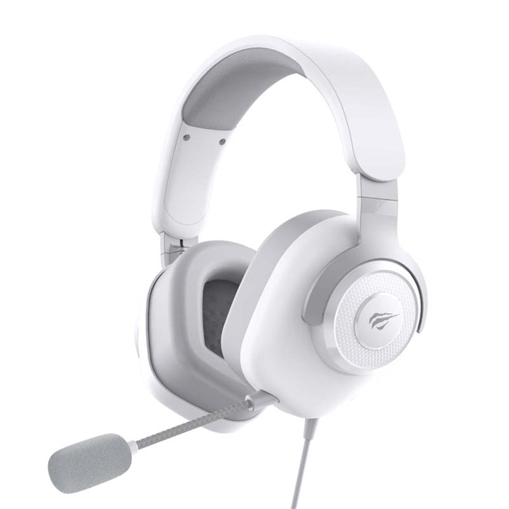 Gaming Headset USB HAVIT H2230U, 1.8m, Hvid