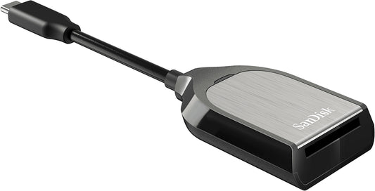 SanDisk Extreme PRO USB-C Card Reader, SD, Grey SDDR-409-G46