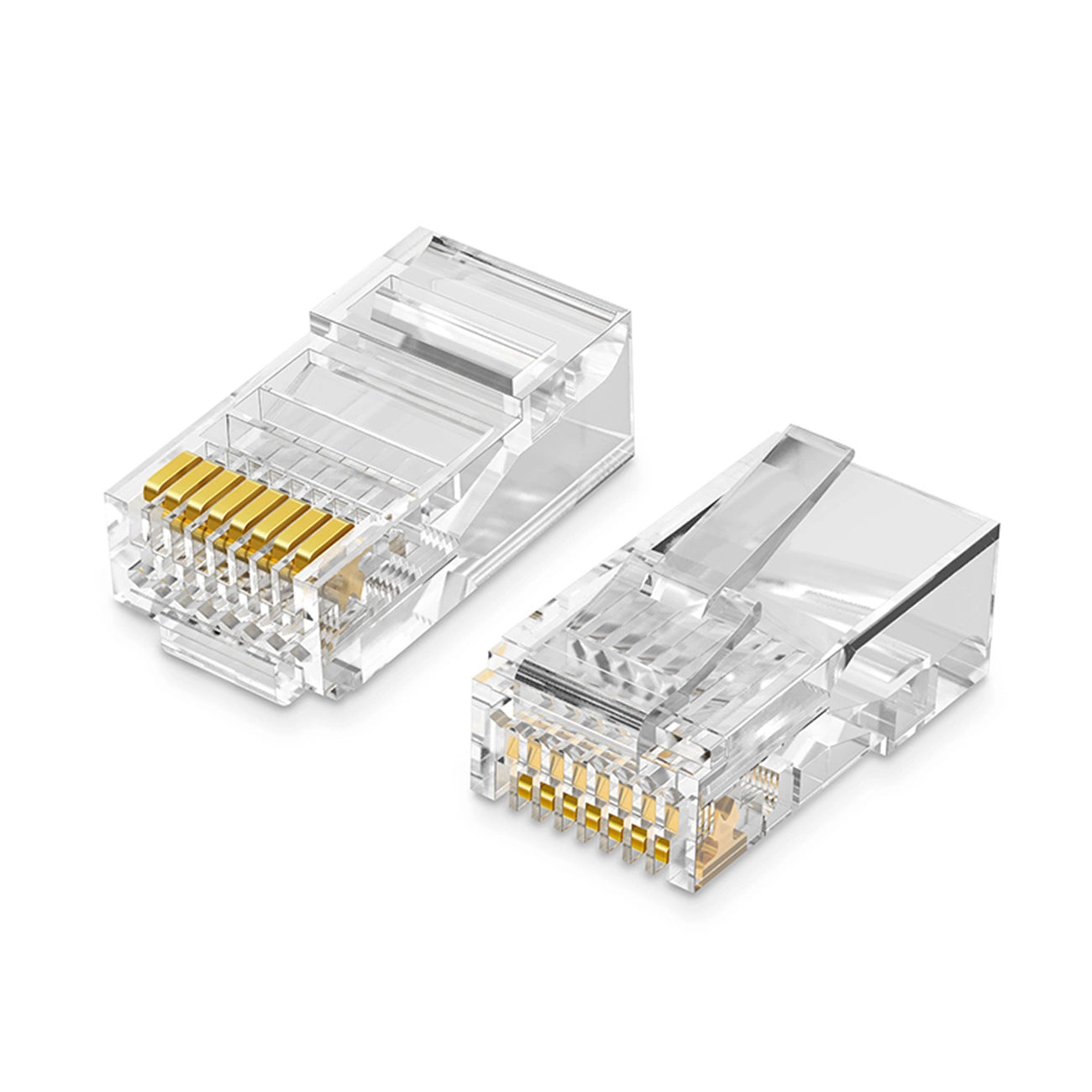 Netværksstik UGREEN NW110, RJ45, Cat5, sæt med 50 stk.