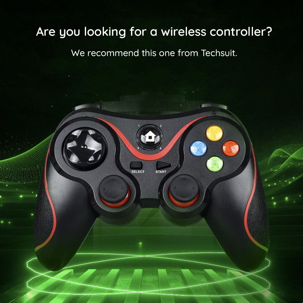 Techsuit V8 Controller, Red