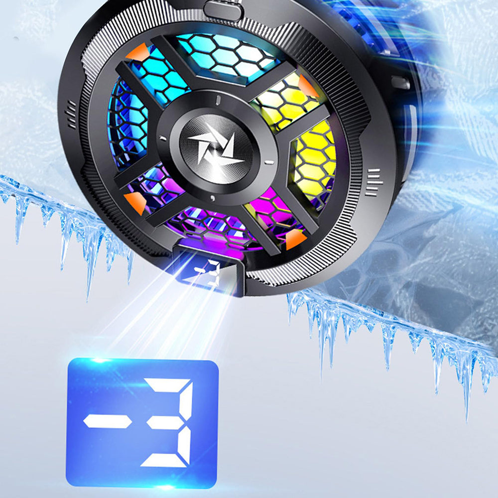 Gaming-telefonkøler Techsuit SL18, Sort