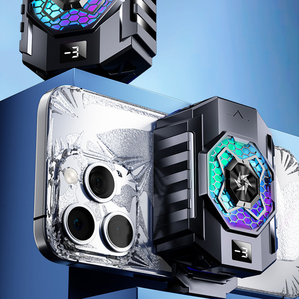 Gaming Telefon Cooler Techsuit SL31, Sort